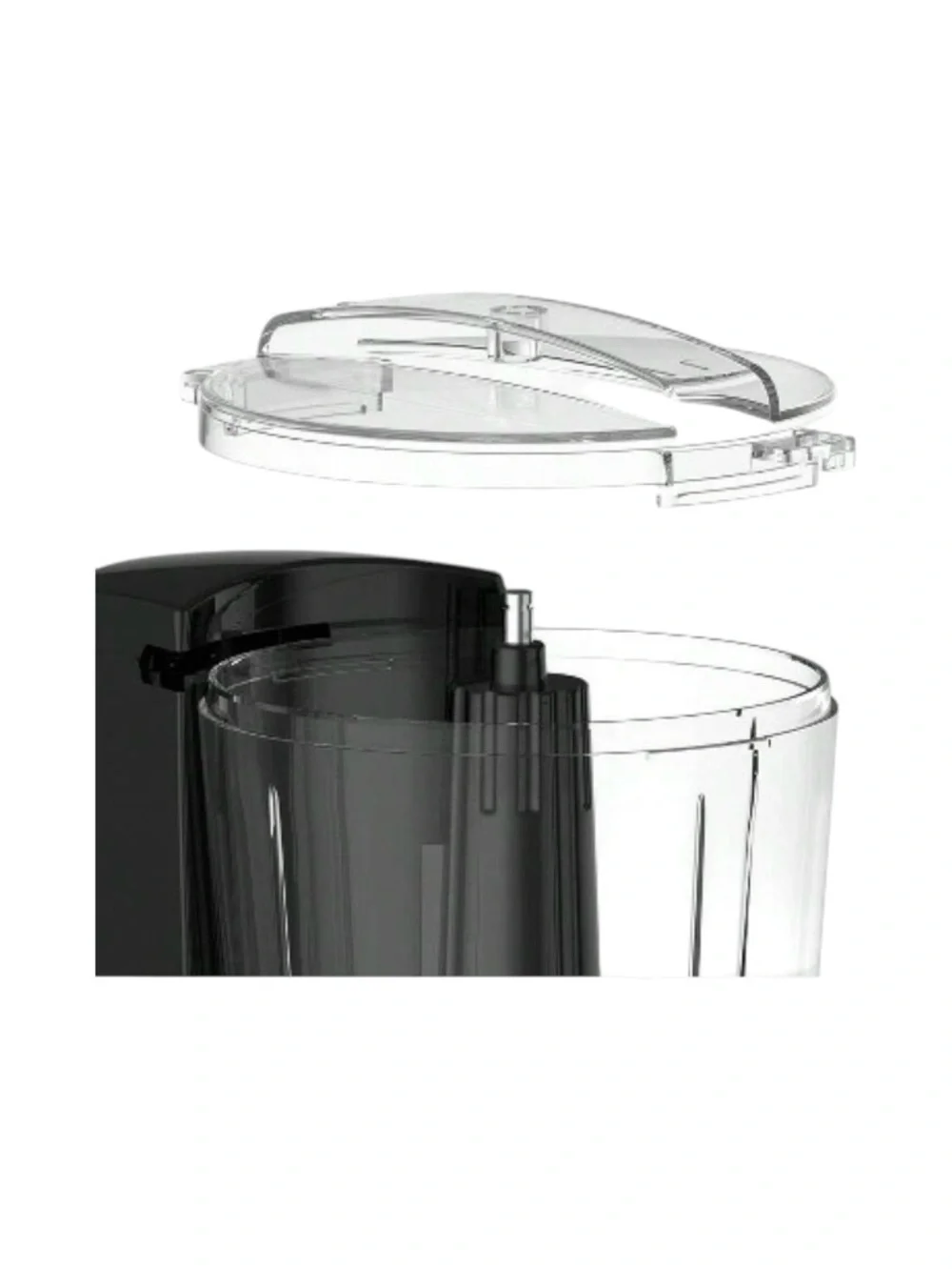 NWT-KITCHEN SMITH-Black Mini Food Chopper